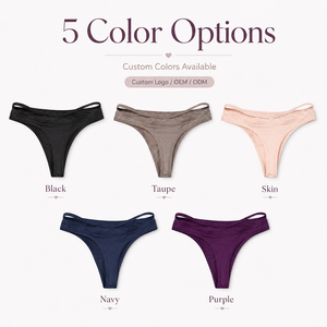 ODM/OEM <strong>Tangas</strong> Sin Costuras Para Mujeres <strong>Woman</strong> Low Waist <strong>Briefs</strong> Soft Panties T-back Sexy Thongs Seamless Underwear - Product Image 4