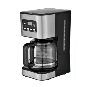 Cafetière goutte à goutte domestique 900W à commande numérique avec réservoir d'eau de 1,8 L - Product Image 1