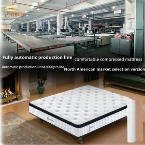 Colchón de Lujo Ligero con Muelles Independientes, Transpirable <span class=keywords><strong>3D</strong></span>, Exportación Transfronteriza, Personalizado para Hoteles, 28 mm de Grosor, Muebles para el Hogar - Product Image 5