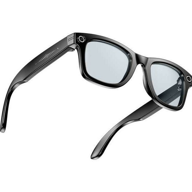 Smart Glasses Photo Video Recording AI Translation 8MP Camera WiFi -Compatible Glasses - Anti Blue Light Lenses