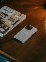 Étui de téléphone Zenos personnalisé pour Apple iPhone 16, en cuir pleine fleur fait main, antidérapant, style art populaire, avec technologie Advanced Sense Eyes