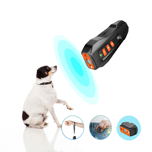 Saijzek chuyên nghiệp 1200mAh Sonic + laser + LED siêu âm chó đuổi chó sủa thiết bị răn đe Thiết bị kiểm soát chống sủa - Product Image 1