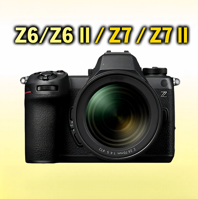 For Z6 Z6II Z7 Z7II Used Professional Full Frame Mirrorless 24MP Cameras 3.2" Screen 1-Year Warranty for Travel Street