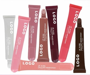 Brillo Labial Vegano con Logotipo Personalizado, Etiqueta Privada, Mineral, Líquido, Impermeable, Hidratante de Larga Duración - Product Image 1