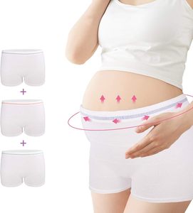 Disposable Panties for Women Postpartum Care Recovery Essentials <strong>Kit</strong> Disposable Underwear Mom Hospital Bag <strong>Maternity</strong> Boyshort - Product Image 3