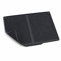 Tapis d'égouttage épais en silicone 45x30cm, antidérapant, résistant à la chaleur, incliné, pour sécher la vaisselle et les ustensiles de cuisine sur le comptoir