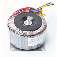 Meilleur transformateur d'amplificateur audio à noyau toroïdal à faible puissance, bobinage en cuivre monophasé 60Hz, 220V, fabricant chinois