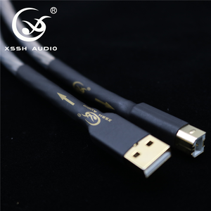 HIFI Hi-End yivo xssh 8 Core OFC ตัวนำทองแดงบริสุทธิ์<span class=keywords><strong>สาย</strong></span>ส่งข้อมูลประเภท A ถึง B <span class=keywords><strong>สาย</strong></span>ต่อเสียง USB สำหรับ DAC - Product Image 4