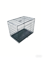 Grille de fond de cage pour chien en fer, vente en gros d'usine, facile à assembler, grand espace, portable, durable, revêtement poudré, taille personnalisée