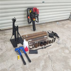 QTZ-2 소형 휴대용 토양 조사 시추 기계 15 m 깊이 핸드 헬드 충격 토양 샘플링 시추 장비 - Product Image 2
