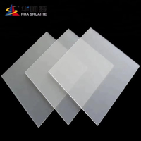 Plaque acrylique plate mate blanche et noire HASWEIT en plastique acrylique de 3 mm, 4 mm, 13 mm, 4x8 pieds