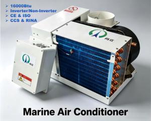 เครื่องปรับอากาศทางทะเล 16000Btu 18000Btu เสียงเบา อัตโนมัติ ใช้สารทำความเย็น R410A ระบบทำความเย็นด้วยน้ำทะเล สำหรับเรือยอชท์ - Product Image 1