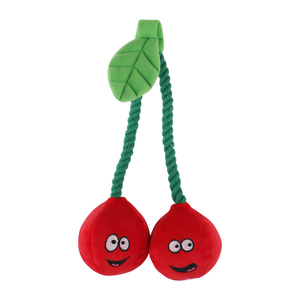 Fabricant de légumes en peluche fruits en peluche jouets pour animaux de compagnie en forme de fraise chien jouets grinçants - Product Image 5