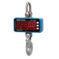 Balance numérique LCD OCS pour grue 1t-10t, balance suspendue avec crochet et manilles, support OEM
