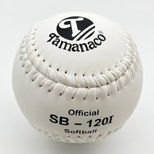 Pelotas de Softbol Profesionales Estándar <span class=keywords><strong>Tamanaco</strong></span> SB-120I de 12 Pulgadas, Blancas, de Cuero, COR.50, 420 LBS PK, Centro de Corcho, Venta al por Mayor - Product Image 4