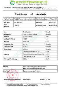 <span class=keywords><strong>Prix</strong></span> favorable d'usine <span class=keywords><strong>TUDCA</strong></span> Capsules OEM 250mg 500mg <span class=keywords><strong>TUDCA</strong></span> - Product Image 3