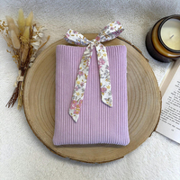 Magnifique Pochette de Maquillage Personnalisée en Tissu Gaufré avec Poignée, Housse de Livre pour Filles/Femmes, Cadeaux de Mariée, Maison & Extérieur & Voyage avec Fermeture Éclair