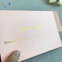 Enveloppes de passeport à coins arrondis de luxe pour cartes et invitations de mariage