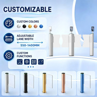 Torniquete Compacto de Giro Rápido con Carcasa de Aluminio, Impermeable, para Exteriores, Ideal para Áreas con Espacio Limitado