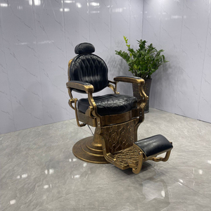 Sillón <span class=keywords><strong>de</strong></span> Barbero Profesional con Elevación para Peluquería y Salón <span class=keywords><strong>de</strong></span> Belleza, Ideal para Afeitado Facial y Cuidado Masculino - Product Image 4