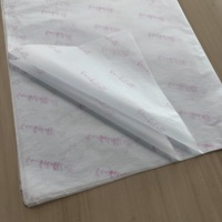 Papier d'emballage cadeau de luxe avec impression dorée, design personnalisé, papier de soie recyclé pour l'emballage des vêtements, papier de soie d'emballage