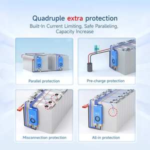 สมาร์ทแอคทีฟบาลานซ์ BMS 4S-8S 8S-17S 8S-24S 40A-500A สำหรับแบตเตอรี่ลิเธียม Li-ion LifePO4 12V 48V ระบุ BMS ได้อัตโนมัติ - Product Image 3