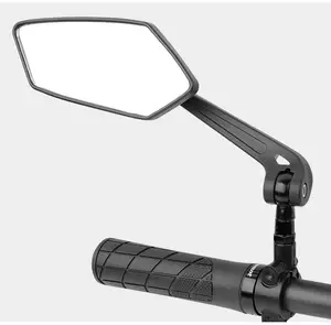 Bike Rearview Handlebar Mirrors Adjustable Wide Range Back Sight Rearview Reflection Safety Reversing Left Right Mirror