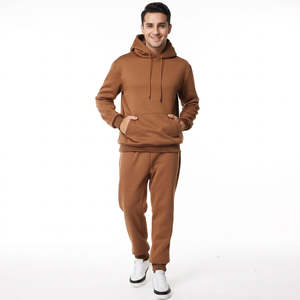 Nuevo Chándal con Capucha 2 en 1 con Estampado Animal para Hombre, Transpirable, 100% Algodón, Ropa Deportiva con Ajuste Cómodo - Product Image 1