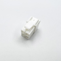 Conector hembra JST de 4 pines, conector eléctrico de paso de 6,2mm para aplicaciones de cable a cable, hecho de nailon duradero para PCB