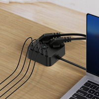 Multiprise PD 20W + QC 3.0 de haute qualité avec ports USB 2 prises 2 USB-A et 2 ports USB-C Prises d'extension de prise de courant PD 20w