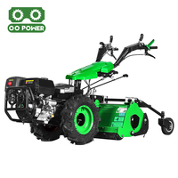 Tracteur hilling charrue de sol power ridger tracteur à deux roues