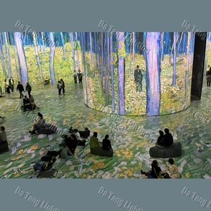 Projection visuelle immersive pour les expériences thématiques en intérieur, les expositions numériques, les salles fantastiques et les présentations multi-scènes - Product Image 4