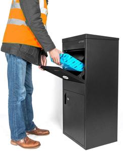 Wall Mounted Free Standing Mailboxes Stainless Steel Parcel Box <strong>Posts</strong> - Product Image 1