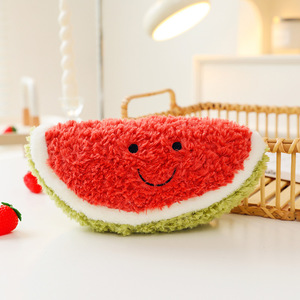 Wholesale <b>Super</b> <b>Soft</b> New Fruit Series Plush Toys Pineapple Strawberry Watermelon Wedding <b>Throwing</b> Dolls ODM PP Stress Relief - Product Image 1