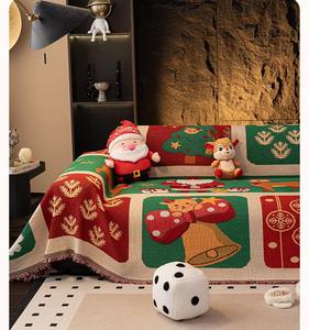 PUXU 하이 퀄리티 크리스마스 스타일 방수 소파 커버 거실 소파 커버 3 인용 소파 커버에 적합 - Product Image 2