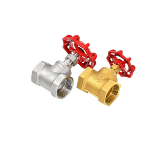 วาล์วปิด-เปิดอุณหภูมิสูง Z15W-16T ทองเหลือง แบบแมนนวล ข้อต่อเกลียว Z15W-16T วาล์วปิด-เปิดอุณหภูมิปกติ ทองเหลือง - Product Image 1