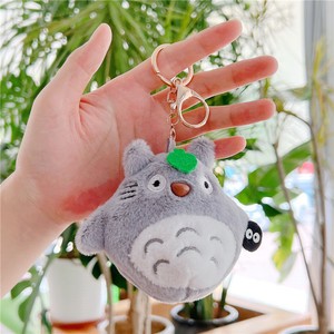 12cm <span class=keywords><strong>Totoro</strong></span>-Puppe Kleiner Anhänger Japanisches Plüschtier Katzenpuppe Großhandel Schlüsselanhänger Greifpuppe - Product Image 5