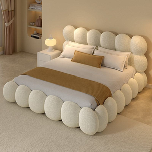 Venta Directa de Fábrica, <span class=keywords><strong>Cama</strong></span> Tapizada con Almacenamiento, Diseño Europeo Moderno y Confortable - Product Image 1