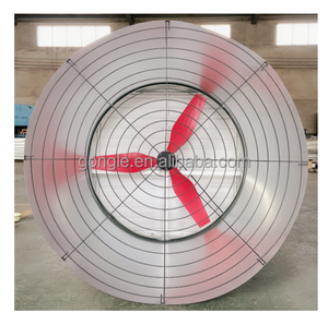 Système de ventilation pour élevage de volailles Ventilateur d'extraction à cône en métal Ventilateur de tunnel mural Bon fournisseur à faible coût - Product Image 3