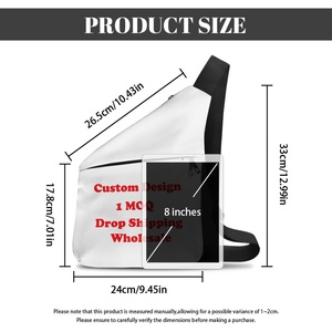 Populaire Pasifika mode Aloha hawaï<span class=keywords><strong>en</strong></span> feuille de bananier impression haute qualité hommes grande capacité sac à bandoulière impression personnalisée à la demande - Product Image 6