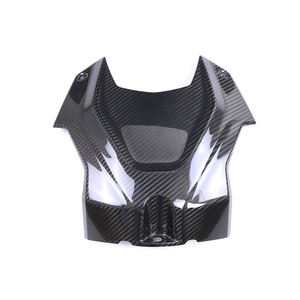 Cubierta de Tanque de Fibra de Carbono ZHONGHONG, Color Negro Brillante, para S1000RR S1000R M1000RR 2019-2025, Ligera y Duradera - Product Image 4