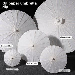 Parasol de Mariage de Luxe Blanc de 32 Pouces Personnalisé, Design Droit, Entièrement Automatique, en Polyester – Offre Spéciale - Product Image 2
