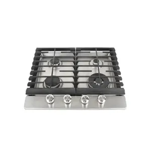solar cooking stove kitchen appliances glass panel Gas Stove 4 burner gas hob italian stoves