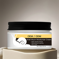 Crème réparatrice pour le soin de la peau, marque privée OEM, hydratant à la mucine d'escargot 92%, crème pour le visage