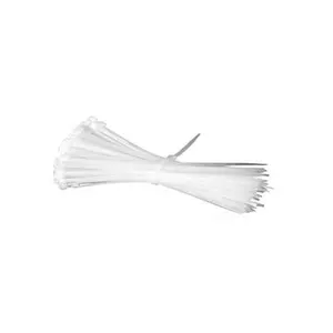 Nylon Cable Tie Manufacturing Tie Wrap 8*400mm White Black Plastic Cable Tie