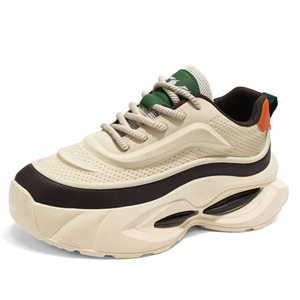 Chaussures de sport décontractées pour hommes, nouvelle collection été 2026, semelle épaisse antidérapante, pour la marche quotidienne et la course, chaussures de mode pour jeunes - Product Image 5