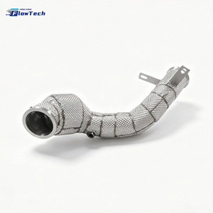 Tuyau de descente turbo haute performance pour Mercedes Benz C300 W205 S205 C205 M274 2.0L Turbo en acier inoxydable 304, tuyau de course à haut débit - Product Image 5