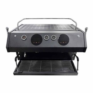 Cafetera Italiana Comercial XEOLEO, Cafetera Profesional para Espresso, Cappuccino y Latte, Cafetera Semiautomática para Espresso - Product Image 1