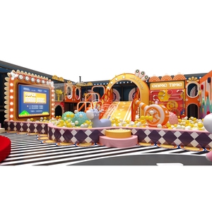 Aire de jeux intérieure sur le thème de la ferme de 300 m², hauteur 4 m, pour les entreprises - Product Image 1