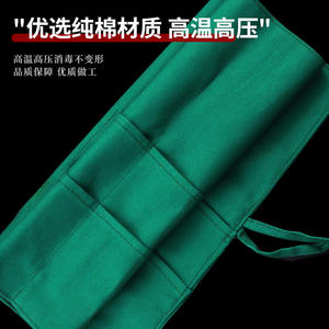 ถุงฆ่าเชื้อแบบสองชั้นสำหรับเก็บเครื่องมือผ่าตัด สีเขียวเข้ม ZL002 ผ้าห่อเครื่องมือแพทย์ ฤดูใบไม้ผลิ 2026 - Product Image 5